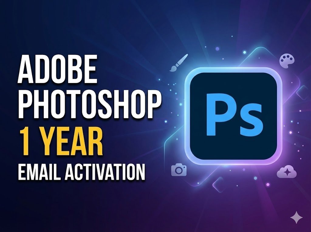 Adobe Photoshop – 1 Year Official Subscription (Email Activation)